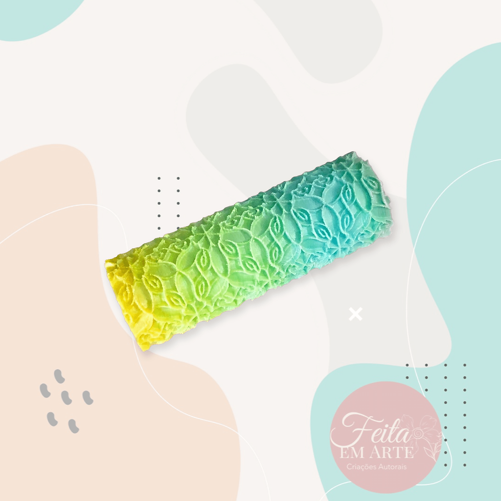 Rolo de Textura Mandala Floral