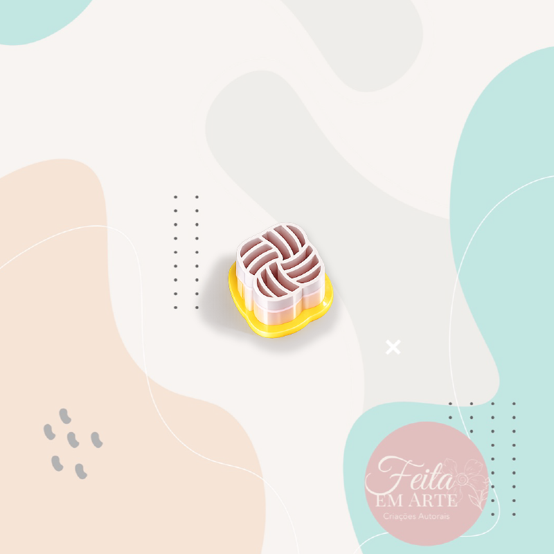 Mini Cortador Floral Espiral – Essência Romântica