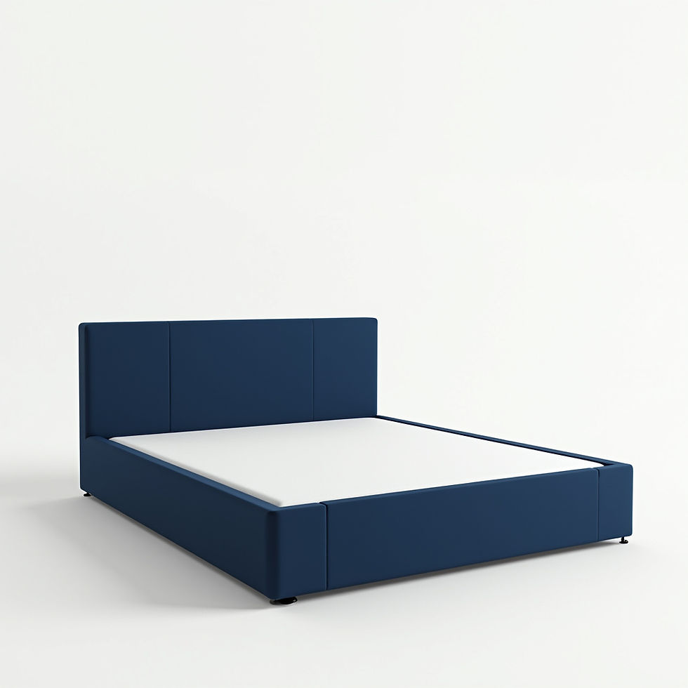 Sommier tapissier Bleu