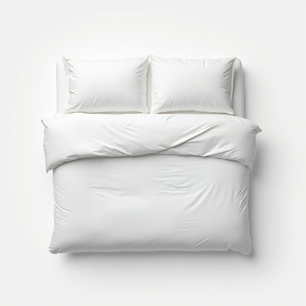 Housse de couette Blanc