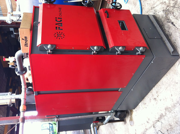 FACI Biomass Boiler installed in factory