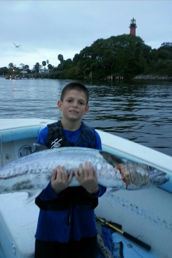 SAM WITH HUGE KING