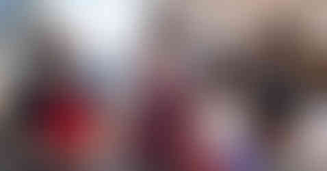 Paige, Penne and Gigi in the kitchen