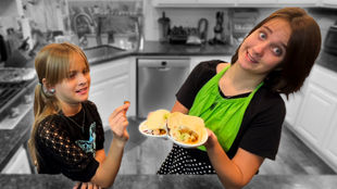 Shrimp Tacos With Slaw & Avocado Black Bean Salad | Homeschool Cooking Class 
