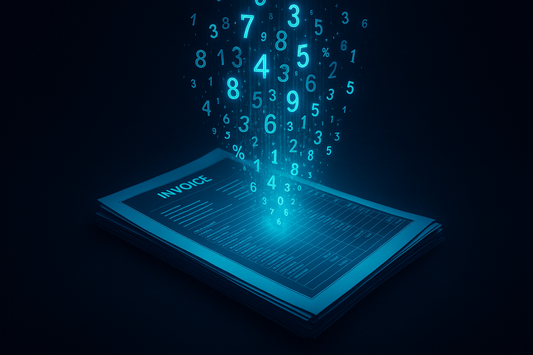AI-Infused Invoice Data Extraction