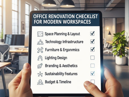 Complete Office Renovation Checklist for Modern Workspaces