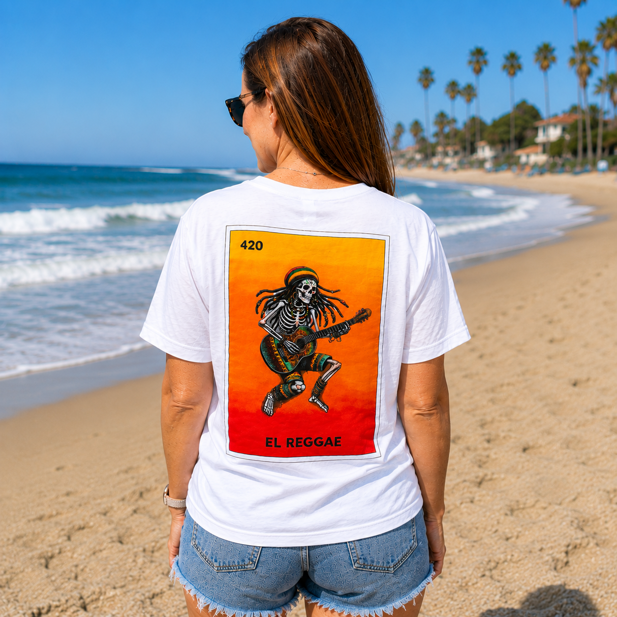 Loteria Tee - White