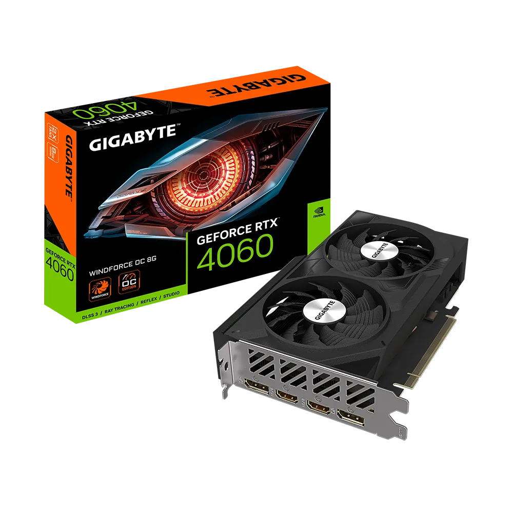 Gigabyte RTX 4060 8GB Windforce OC