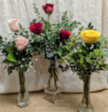 Roses Bud Vase
