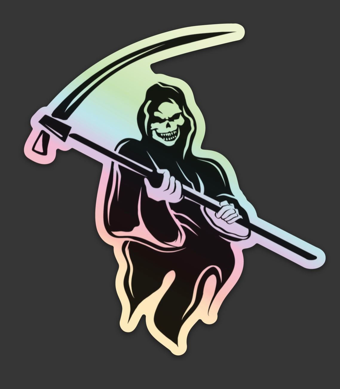 Holographic “Reaper” Sticker 