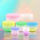 Thumbnail: 6" - 12" Crystal Quartz Multicoloured Singing Bowls
