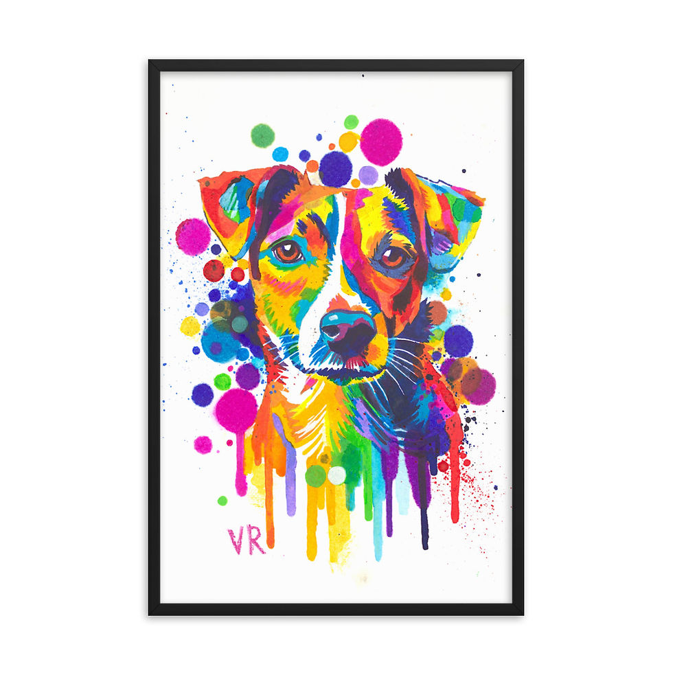 Thumbnail: Jack Russell | Framed Print