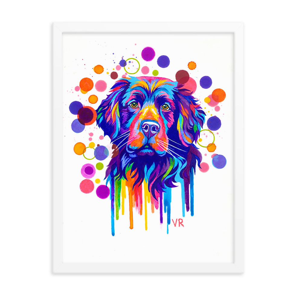 Thumbnail: Bernese Mountain Dog | Framed poster