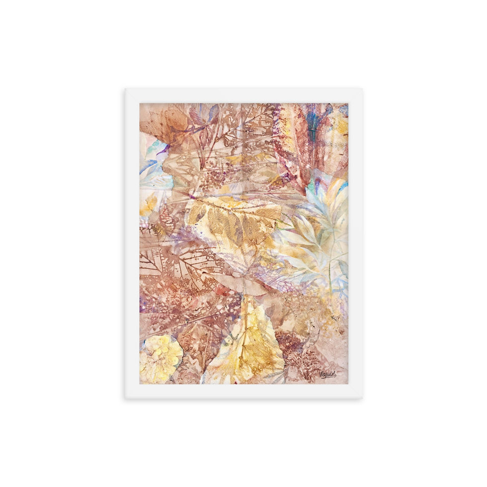 Thumbnail: Nature's Tapestry - Framed poster