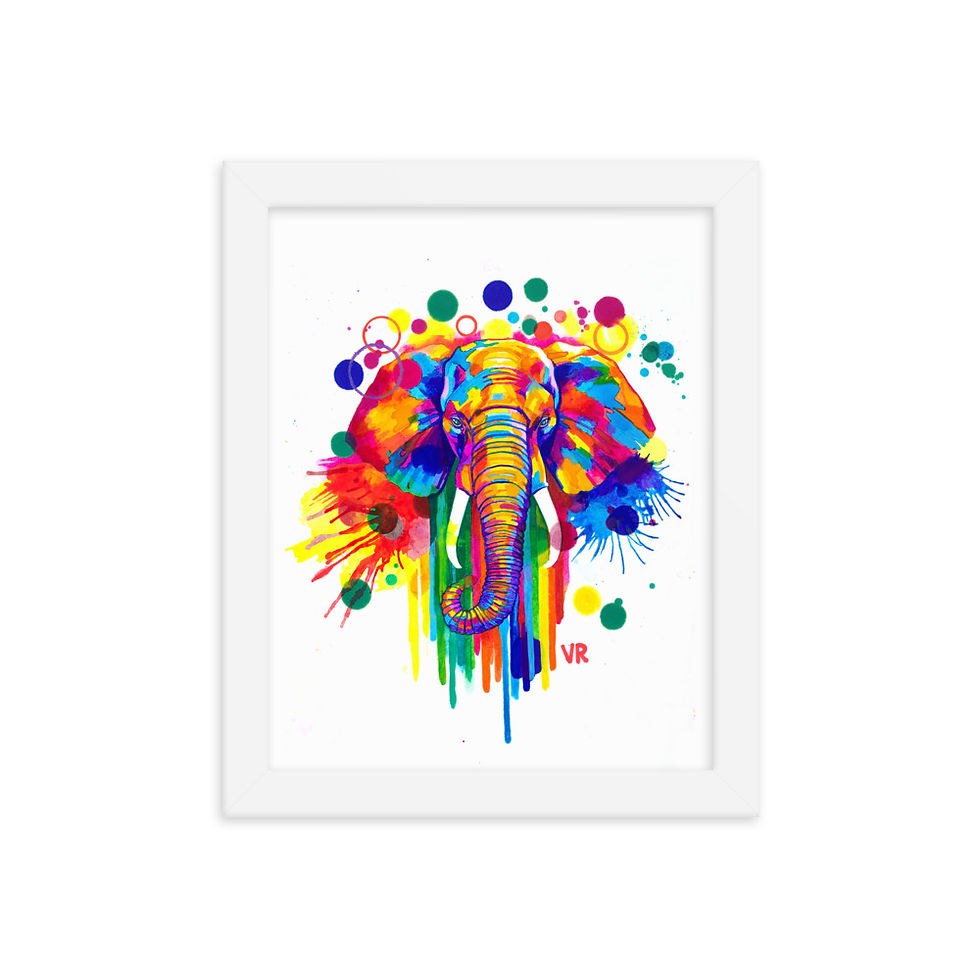 Thumbnail: Elephant | Framed poster
