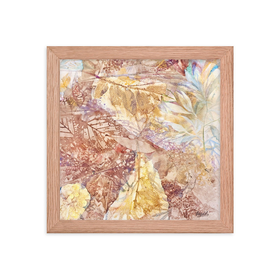 Thumbnail: Nature's Tapestry - Framed poster