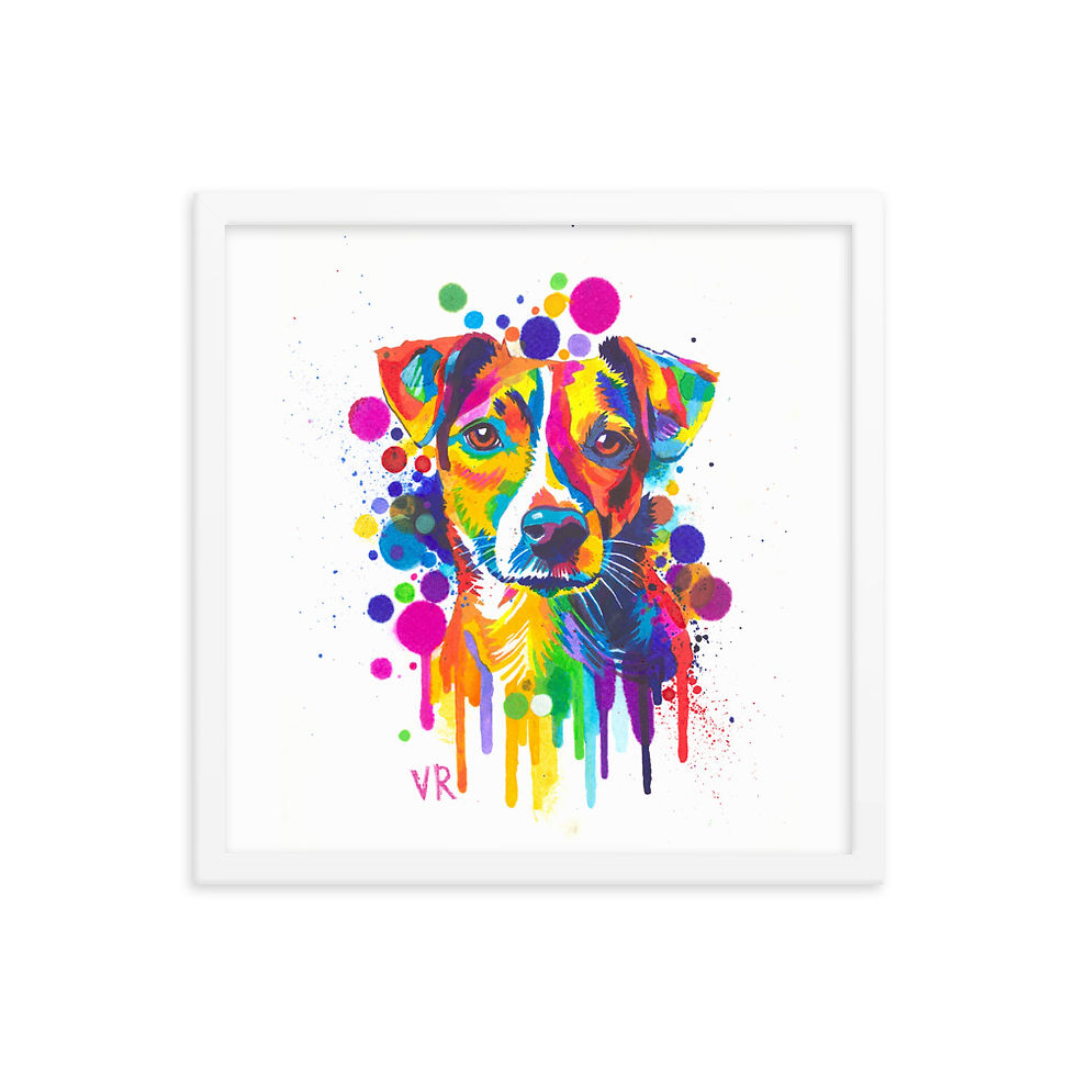 Thumbnail: Jack Russell | Framed Print