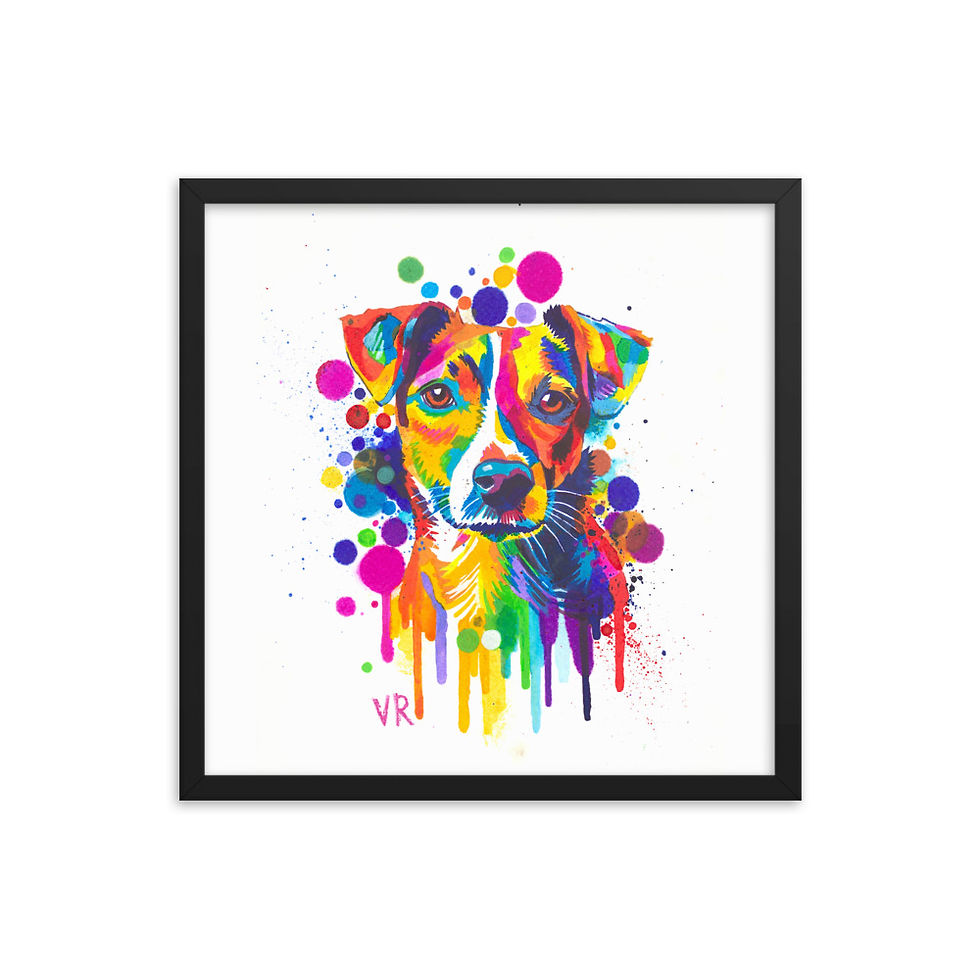 Thumbnail: Jack Russell | Framed Print