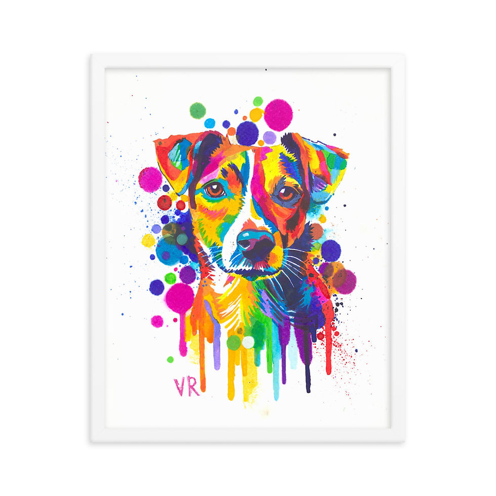 Thumbnail: Jack Russell | Framed Print