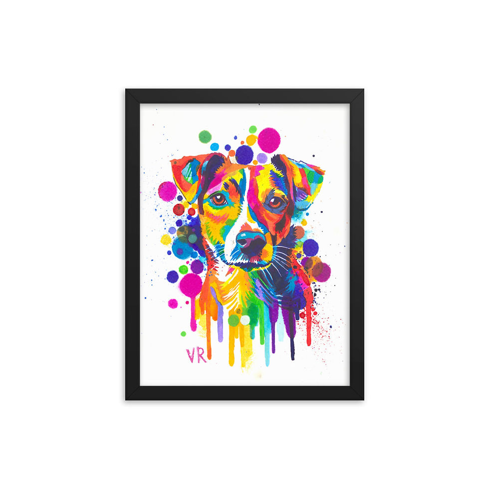 Thumbnail: Jack Russell | Framed Print