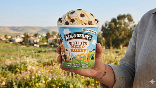 Ben & Jerry’s Israel Ice Cream flavor of 2026 is Milk & Honey