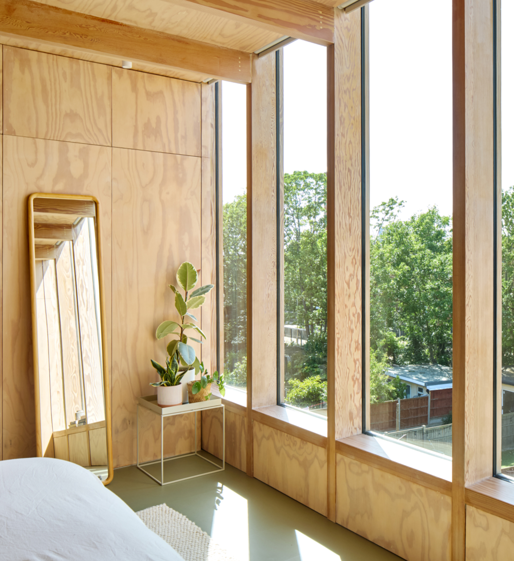 Ibbotson Architecture ltd — Douglas fir exposed timber loft extension in Walthamstow london