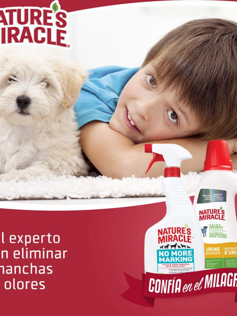 Nature's Miracle, el experto en eliminar manchas y olores.