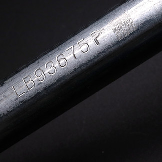Kennzeichnung von Metallrohr