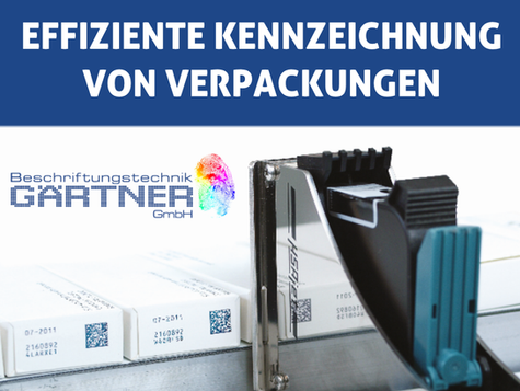 Kennzeichnung von Verpackungen mit einem HSAJet System