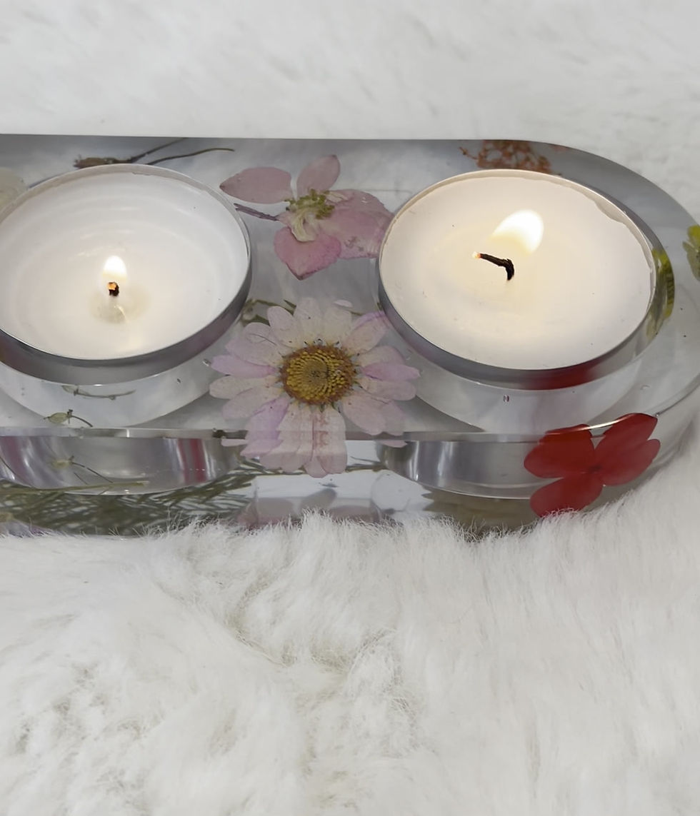 Thumbnail: Beach Resin Candle Holder