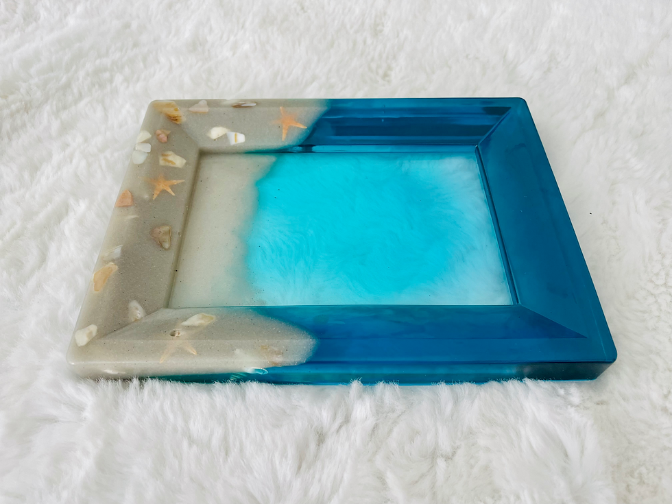 Thumbnail: Beach Resin Picture Frame