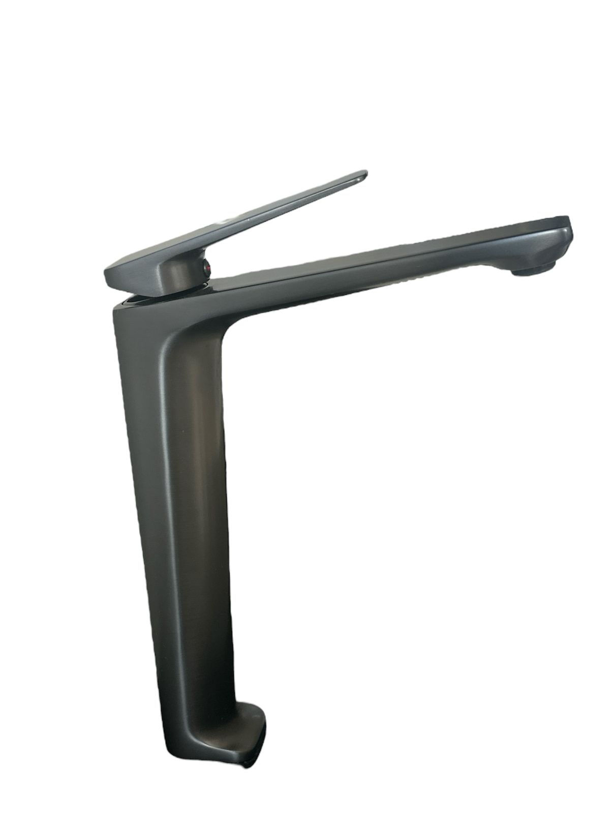 TORNEIRA DE BANHEIRO BICA ALTA MODERNA CINZA