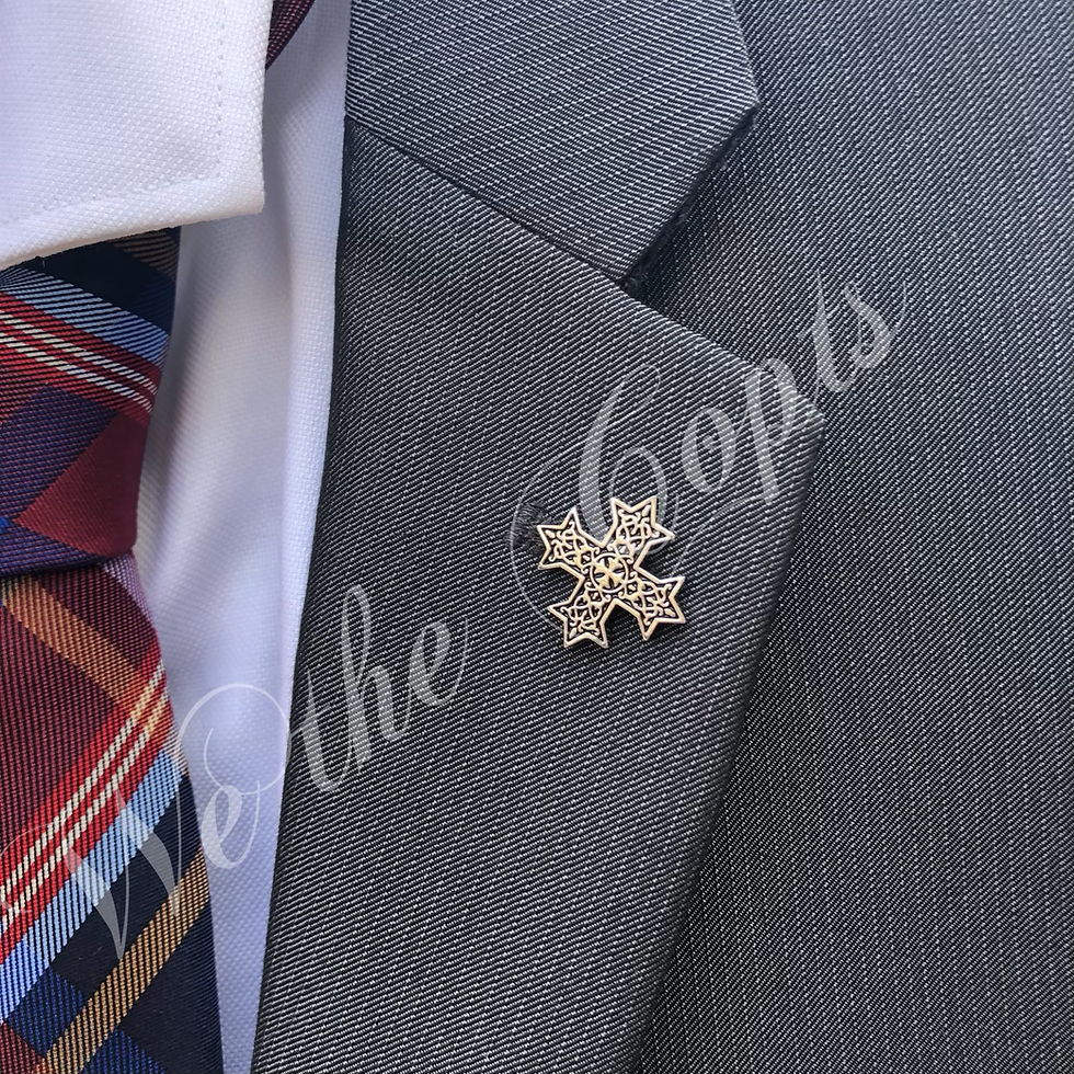 Thumbnail: Coptic cross lapel pin