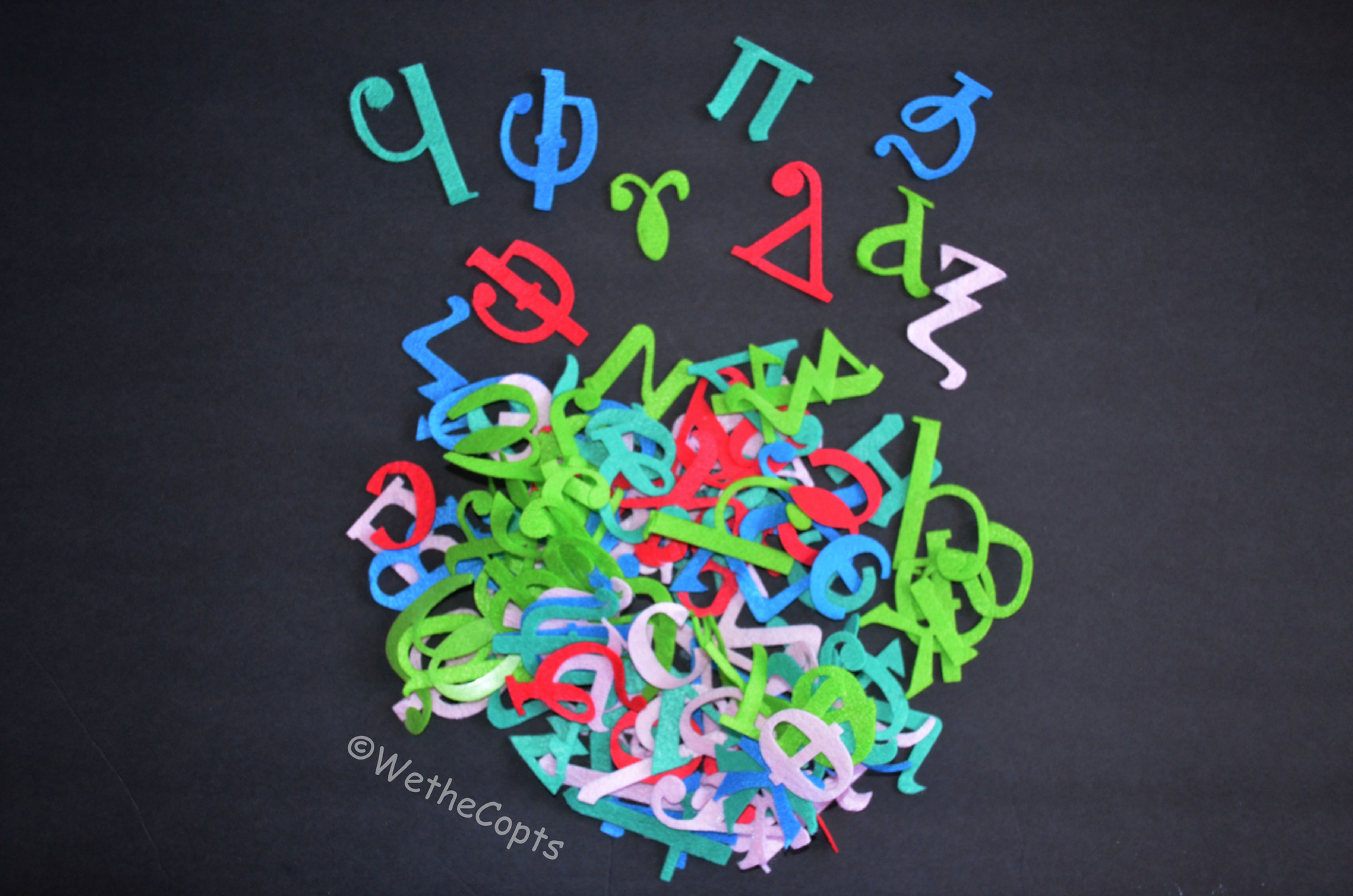 لباد الحروف القبطية