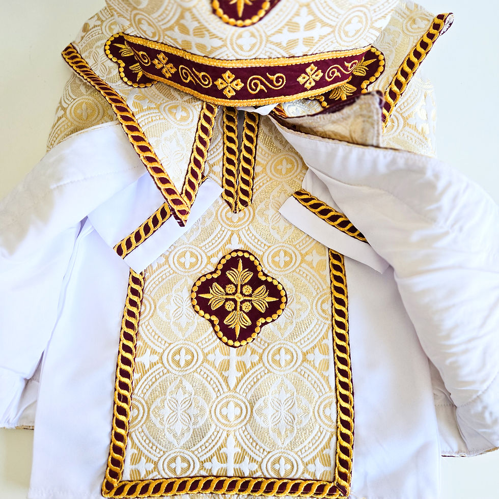 Thumbnail: Coptic Baptism Gown Set