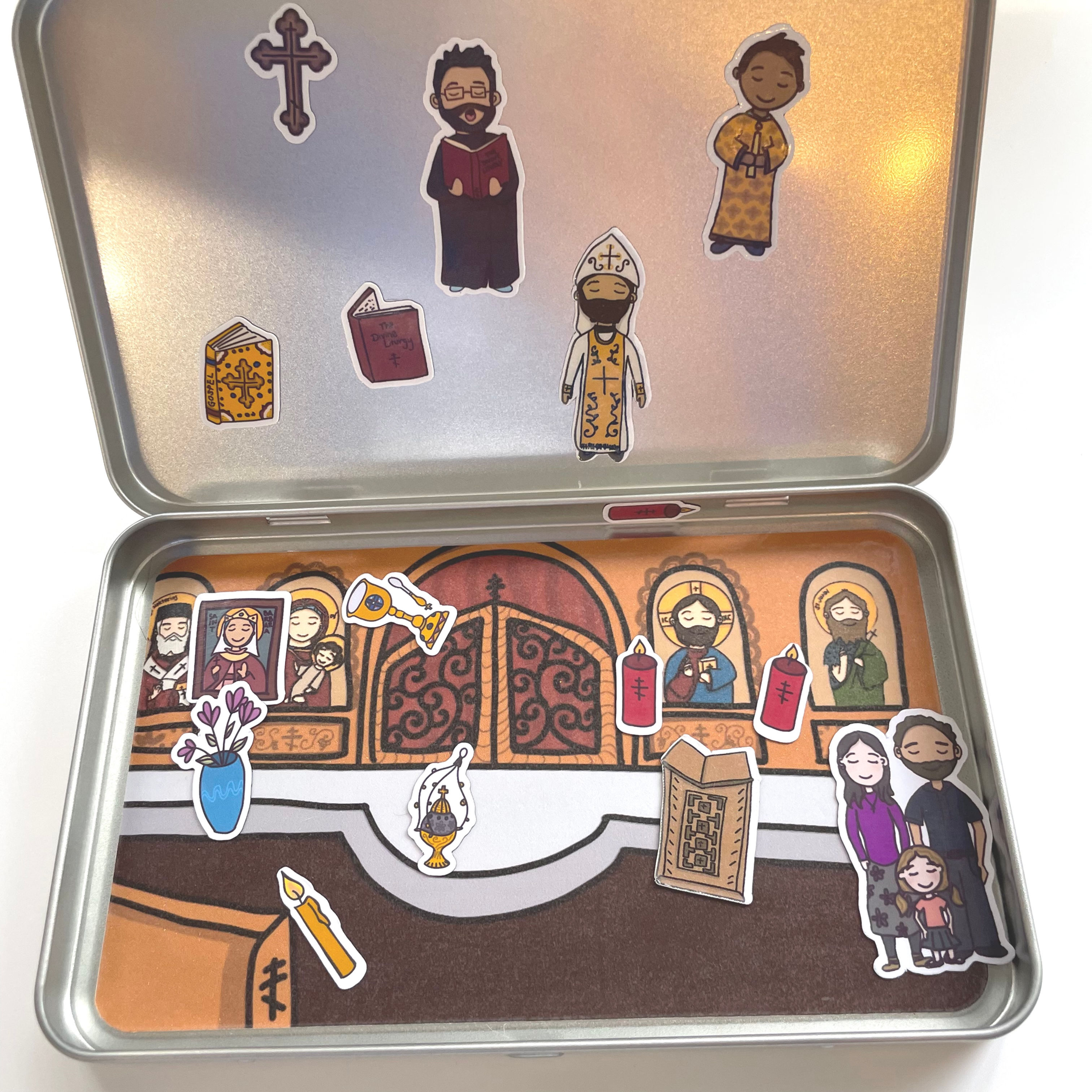 My church Magnetic play set 