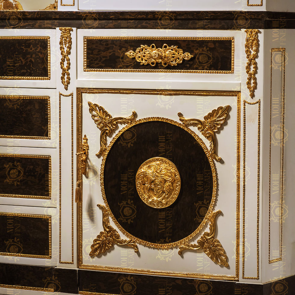 Neoclassical White & Gold