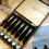 Thumbnail: 6 Silver Spoons by Bernard Instone Set with Turquoise 1928