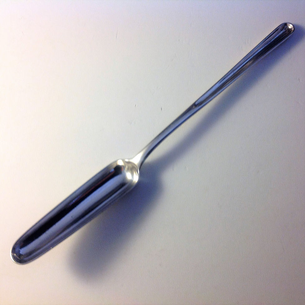Georgian marrow scoop by Wm Eley & Wm Fearn 1804