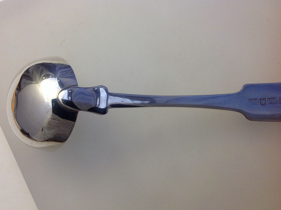 Thumbnail: Scottish Provincial Silver Toddy Ladle Charles Murray Perth c1820