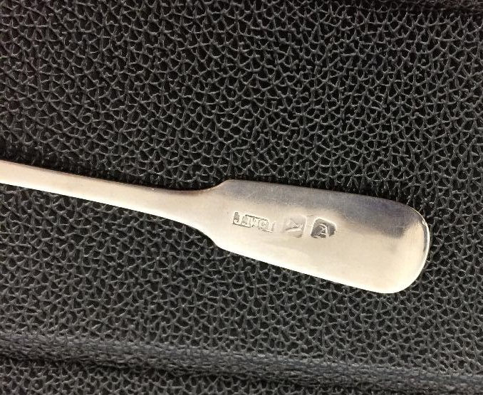 Thumbnail: Extremely rare Scottish Provincial teaspoon c1810 John McIver