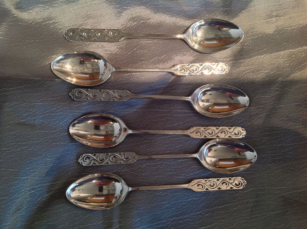 Thumbnail: English sterling silver spoons Liberty & Co 1921