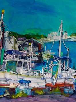 日本の海・港を描く美崎太洋のART GALLERY 三浦半島