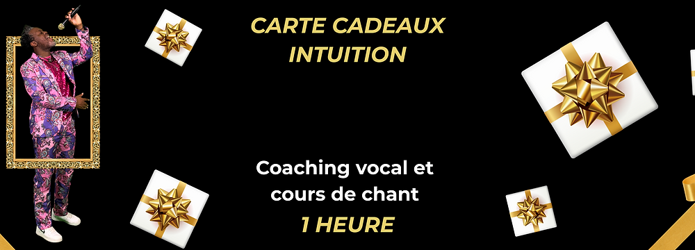 carte cadeau 1 heure de coaching vocal