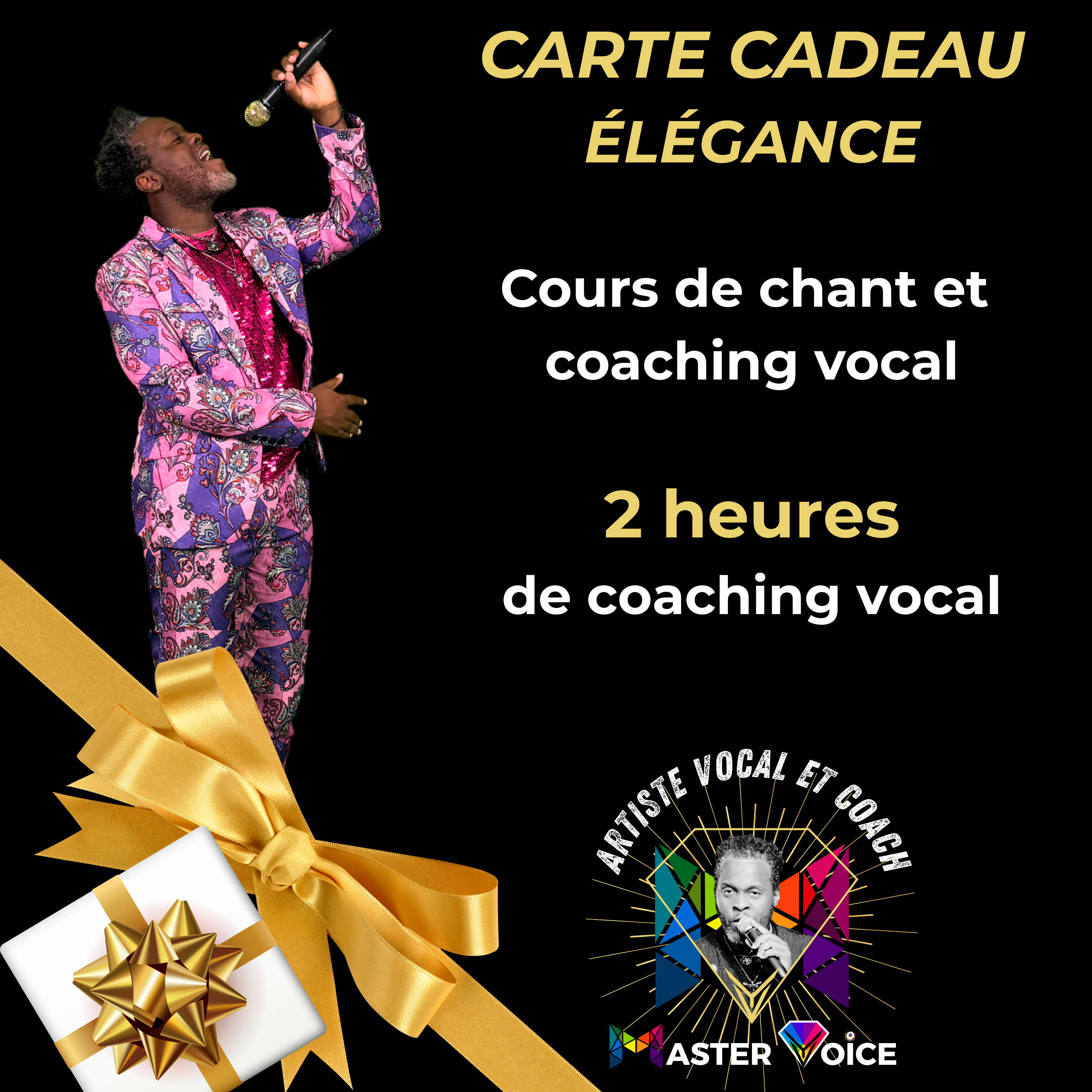 carte cadeau 2 heures de coaching vocal