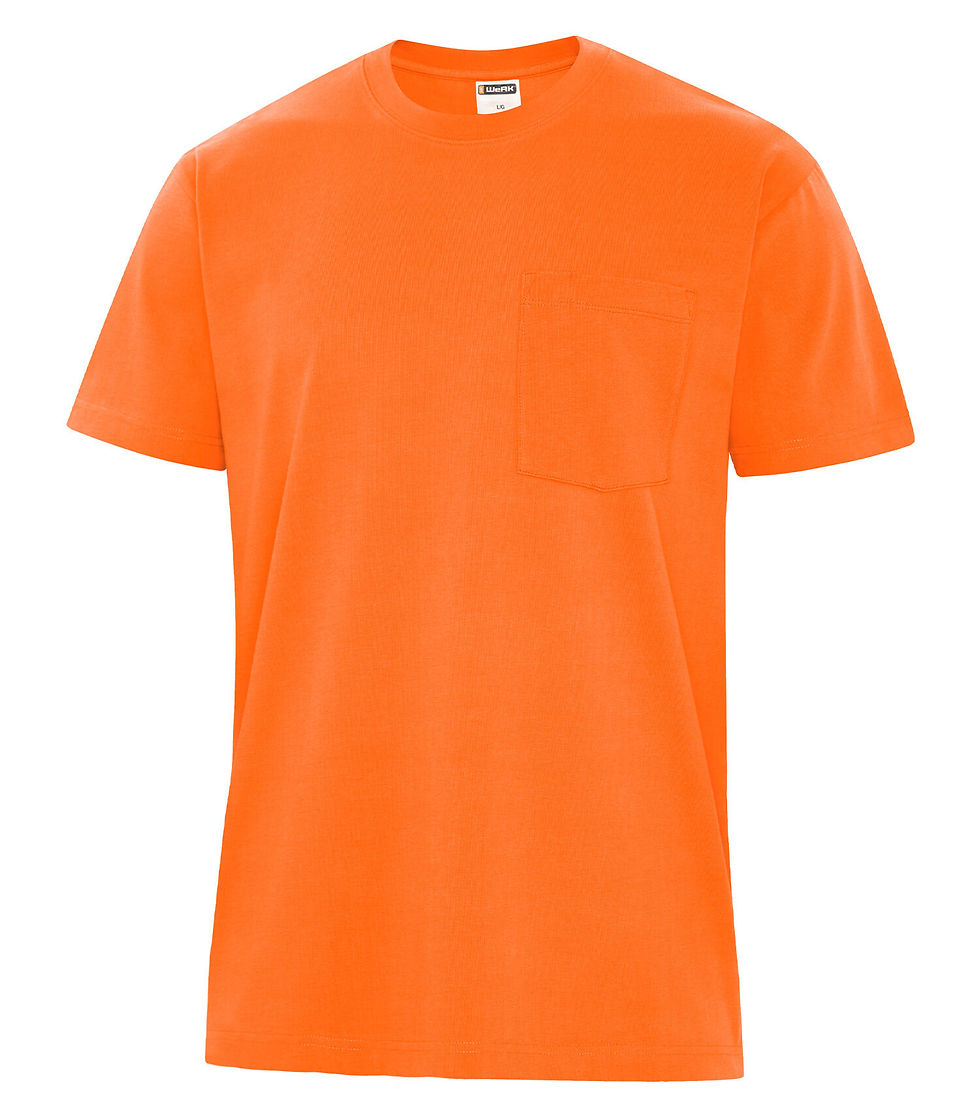 Thumbnail: ATC WeRK™ HEAVYWEIGHT RING SPUN COTTON POCKET TEE. WeRK250P