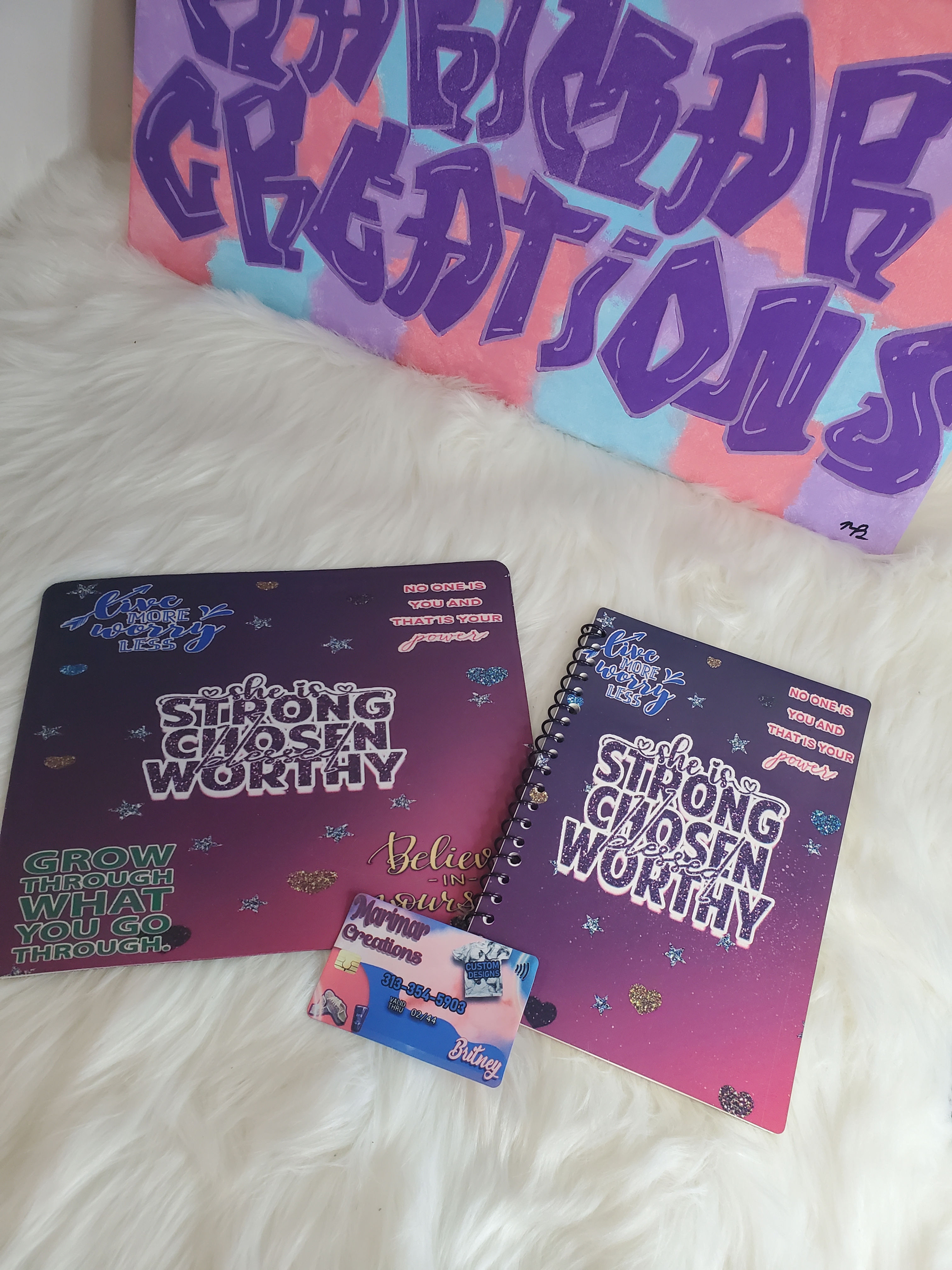 Notebook and Mouse pad