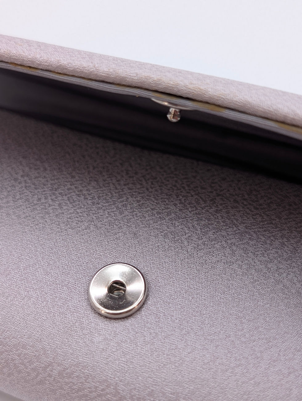 Miniature : Sac Pochette Vintage Japonais Gris Perle