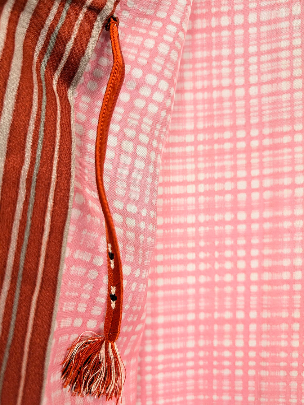 Miniature : Haori Vintage - Veste Japonaise Traditionnelle Rouge 