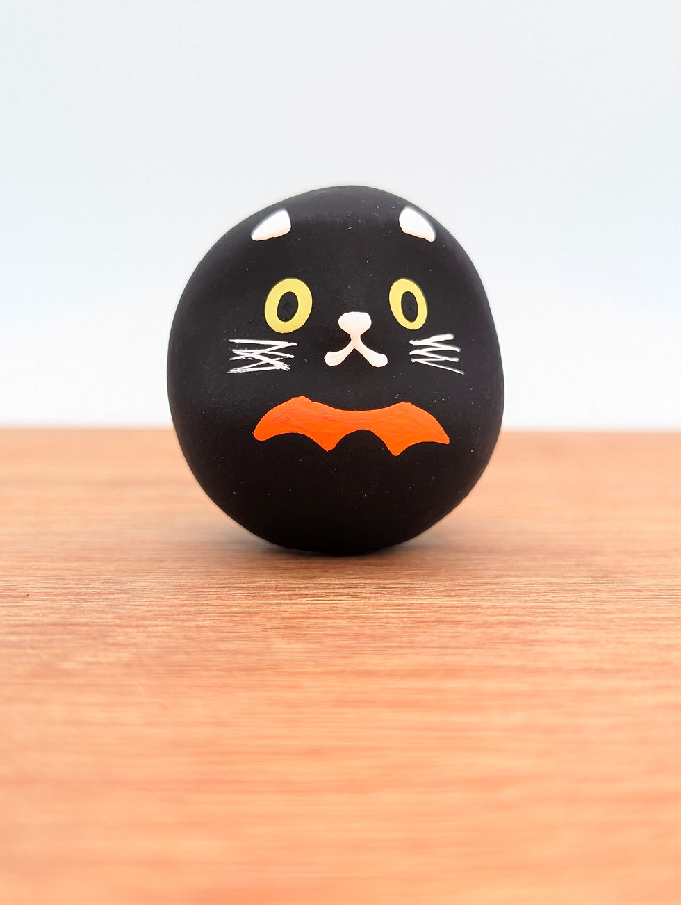 Miniature : Kuroneko Daruma - Édition Halloween